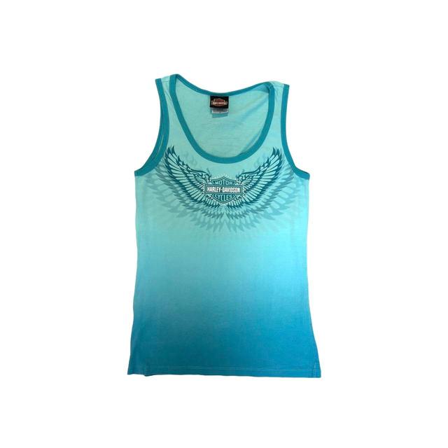 Harley Davidson Women's Vest - Blue - M on Productcaster.