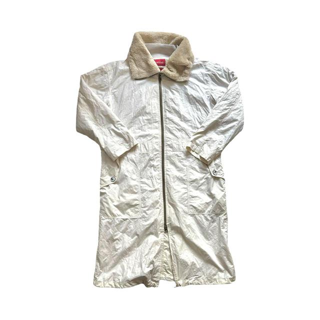 Firetrap Women's Overcoat - White/Cream - S on Productcaster.