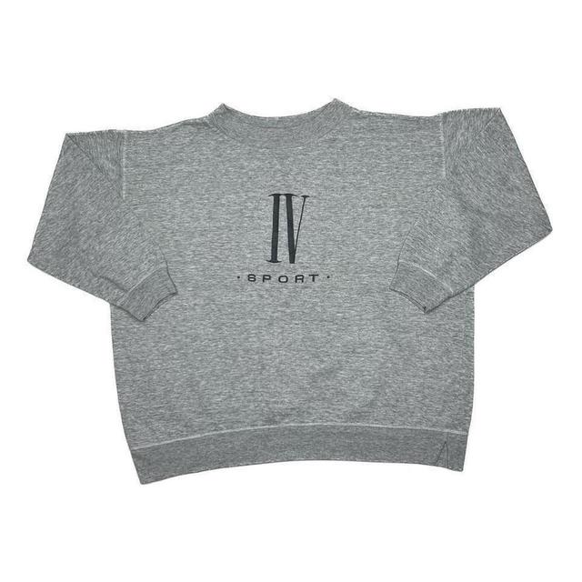 Vintage Men's Sweatshirt - Grey - XL on Productcaster.