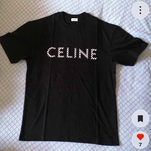 CELINE Men's T-shirt - Black - L on Productcaster.