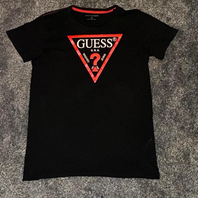 Guess Kids' T-shirt - Black on Productcaster.