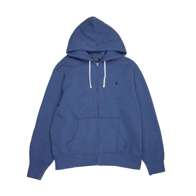 Polo Ralph Lauren Men's Hoodie - Navy/Blue - L on Productcaster.