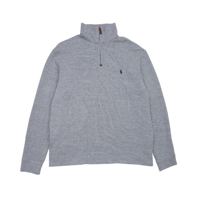 Polo Ralph Lauren Men's Jumper - Grey/Navy - M on Productcaster.