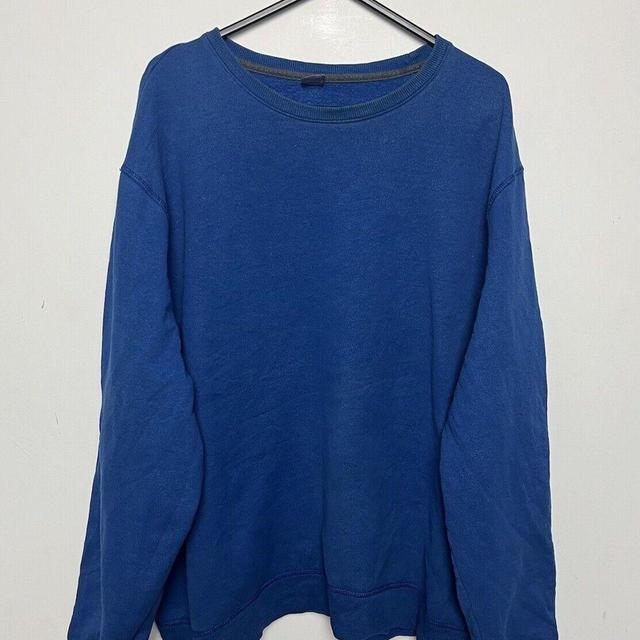 Champion Men's Sweatshirt - Blue - L on Productcaster.