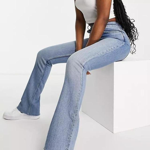 ASOS Design Women's Flare Jeans - Blue - 25" on Productcaster.