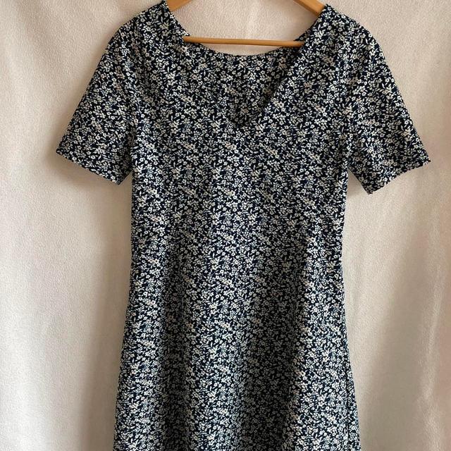 Next Women's Dress - Navy/White - 14 on Productcaster.