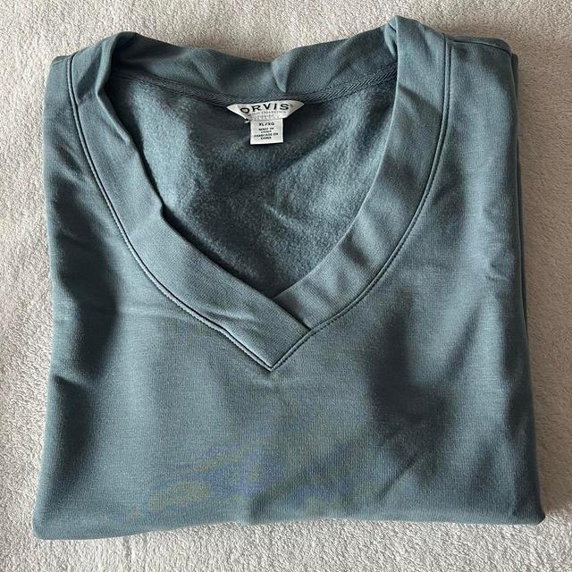 Orvis Women's Sweatshirt - Blue/Green - XL on Productcaster.