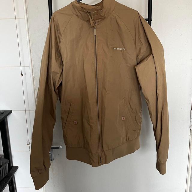 Carhartt WIP Men's Bomber Jacket - Tan/Brown - M on Productcaster.