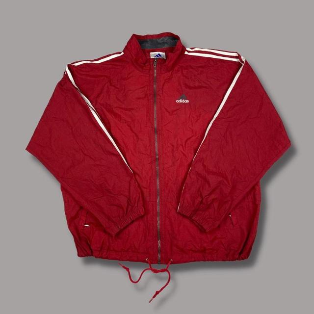 Adidas Men's Jacket - Red - XL on Productcaster.