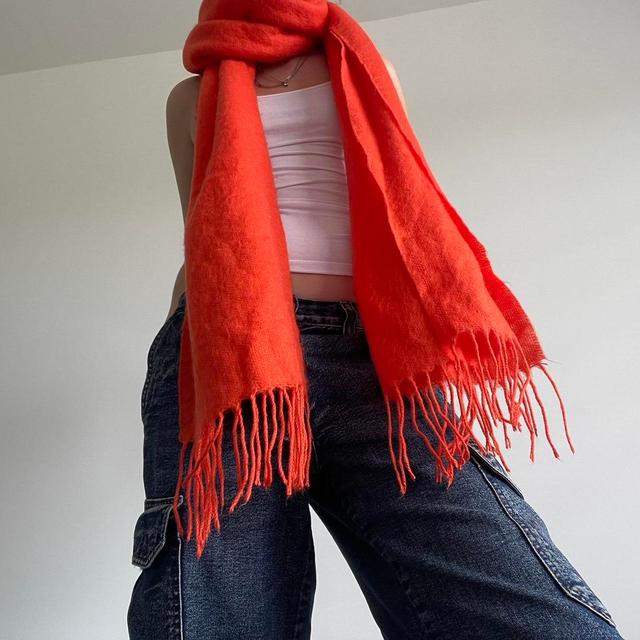 ASOS Women's Scarf - Orange on Productcaster.