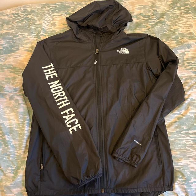 The North Face Kids' Windbreaker Jacket - Black on Productcaster.