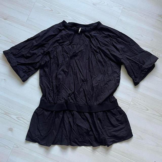 Free People Women's Blouse - Black - XL on Productcaster.