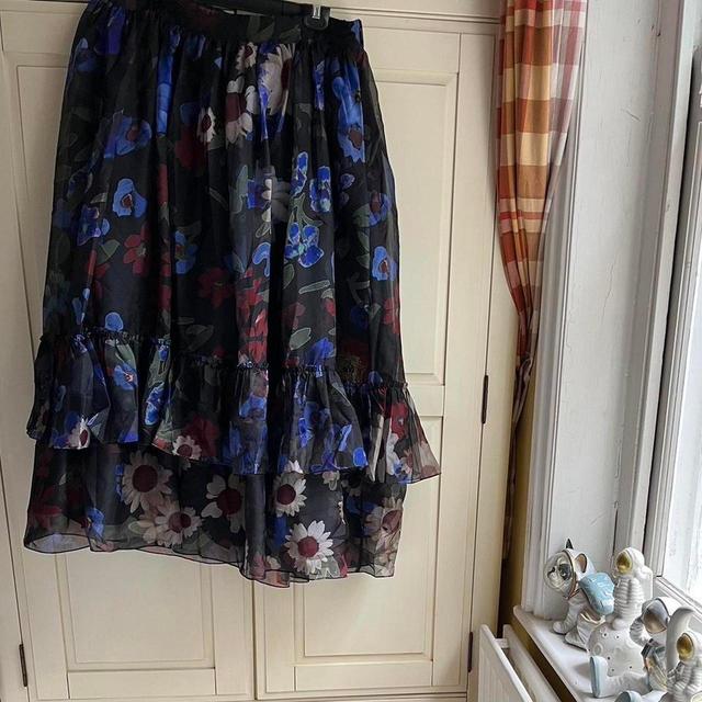 Anthropologie Women's Midi Skirt - Multi - 35" on Productcaster.