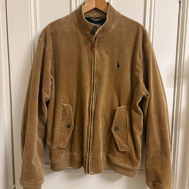 Polo Ralph Lauren Men's Bomber Jacket - Tan/Brown - XL on Productcaster.