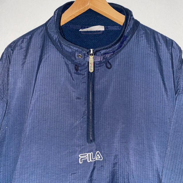 Fila Men's Jacket - Blue - XL on Productcaster.