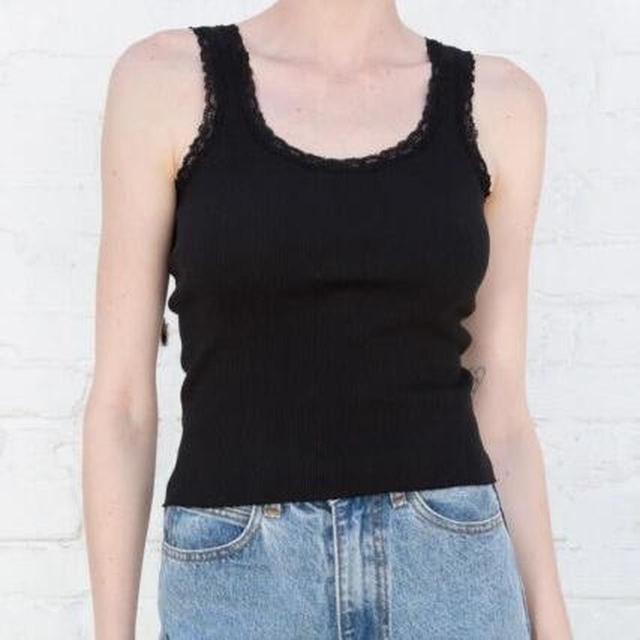 Brandy Melville Women's Vest - Black - One size on Productcaster.