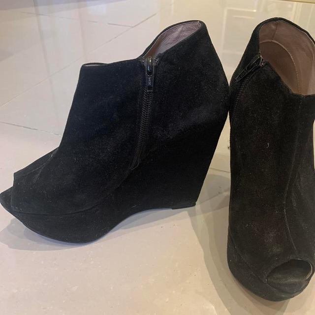 Topshop Women's Ankle Boots - Black - UK 6 on Productcaster.