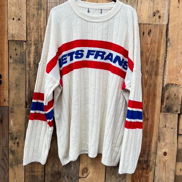 Urban Outfitters Women's Jumper - White - L on Productcaster.