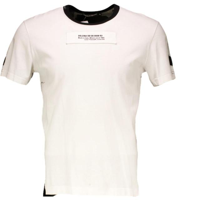 Dolce & Gabbana Men's Top - White - S on Productcaster.