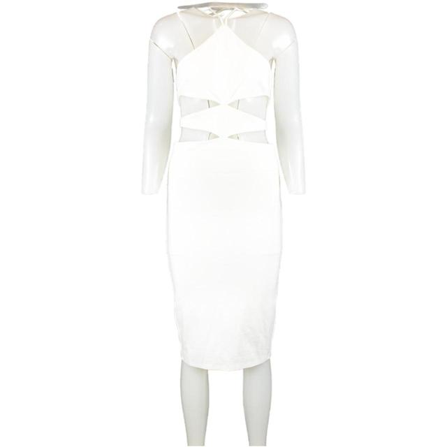 H:ours Women's Dress - White - XS on Productcaster.