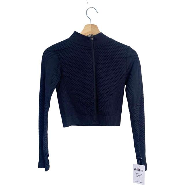 Zara Women's Top - Navy - S on Productcaster.