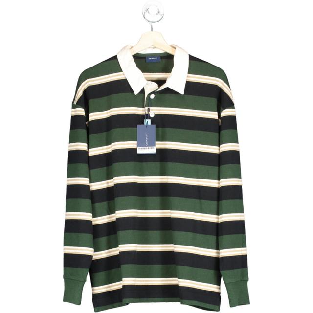 GANT Men's Top - Green - M on Productcaster.