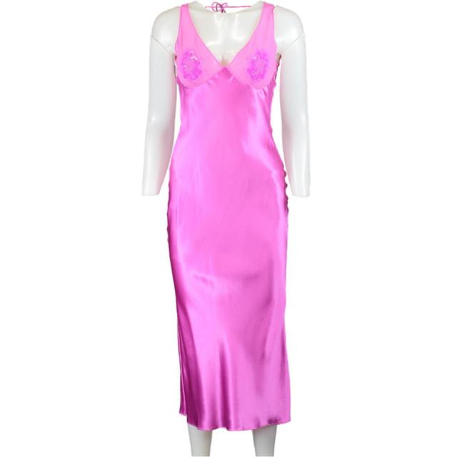 Fleur du Mal Women's Dress - Pink - XS on Productcaster.