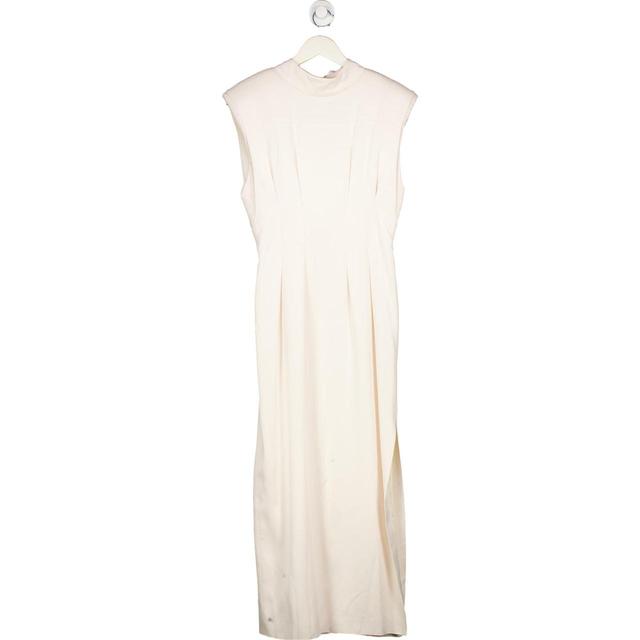 Karen Millen Women's Dress - Cream - 8 on Productcaster.