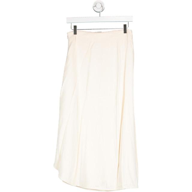 Totême Women's Skirt - Cream - UK 8 on Productcaster.