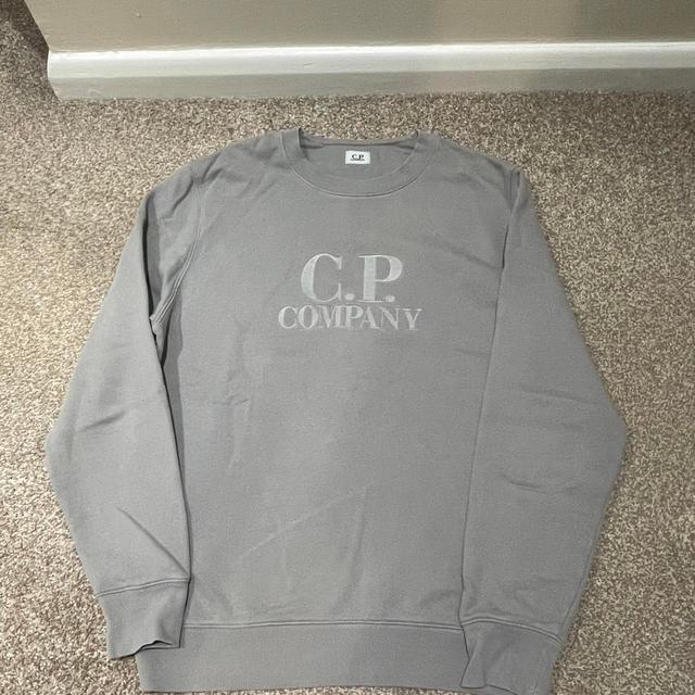 CP Company Men's Sweatshirt - Grey - M on Productcaster.