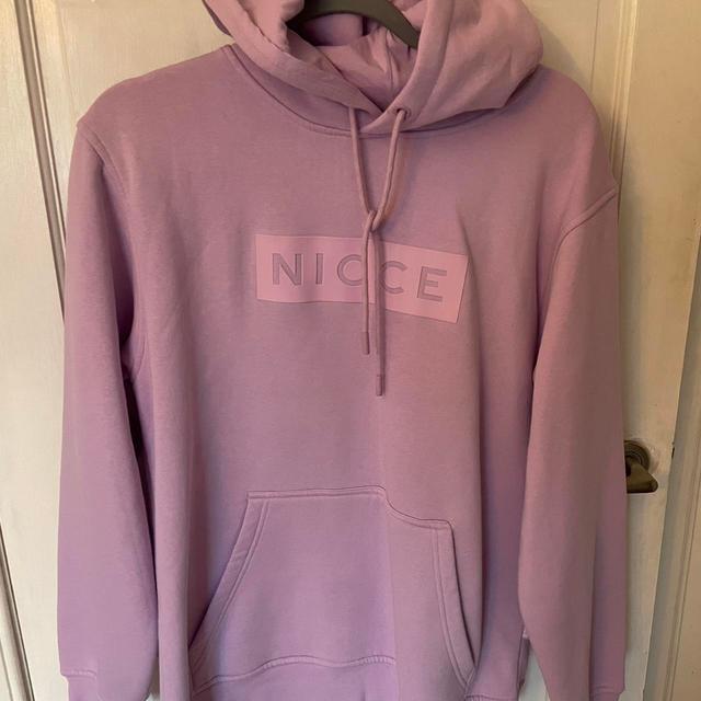 NICCE Men's Hoodie - Purple/Pink - M on Productcaster.