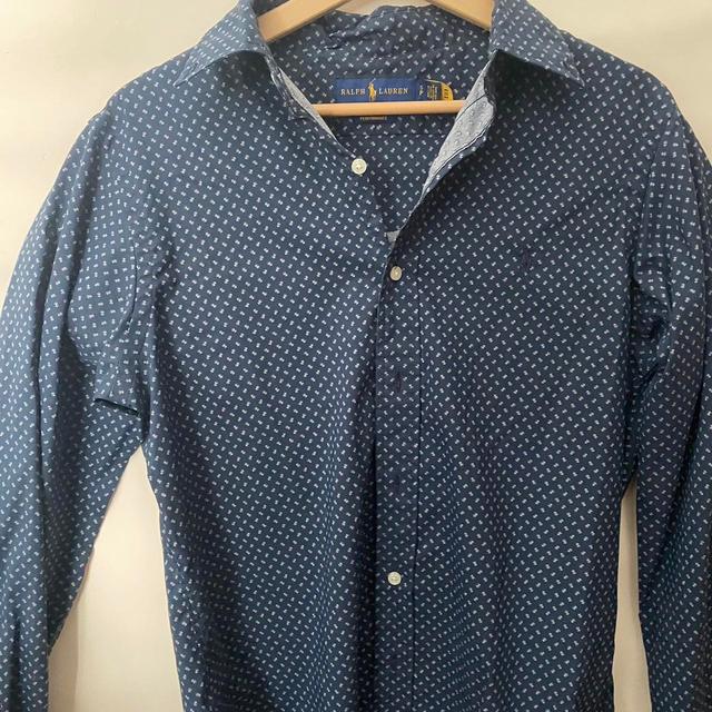 Ralph Lauren Men's Shirt - Navy - S on Productcaster.