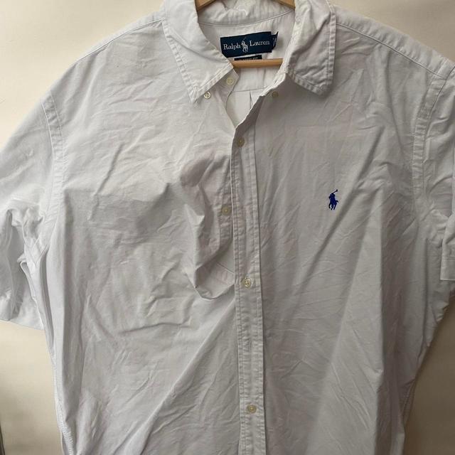 Ralph Lauren Men's Shirt - White - XL on Productcaster.