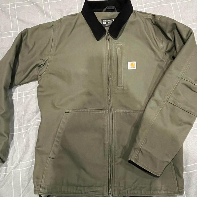 Carhartt Men's Jacket - Khaki/Brown - M on Productcaster.