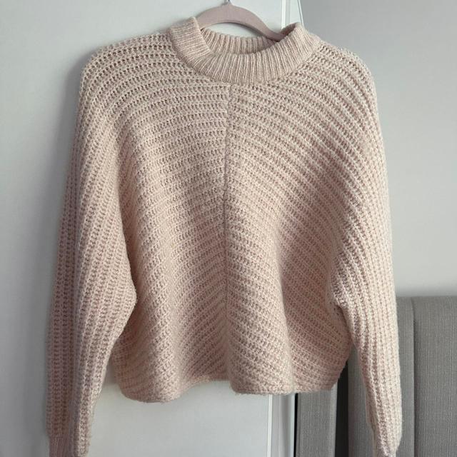 Bershka Women's Jumper - Pink - S on Productcaster.