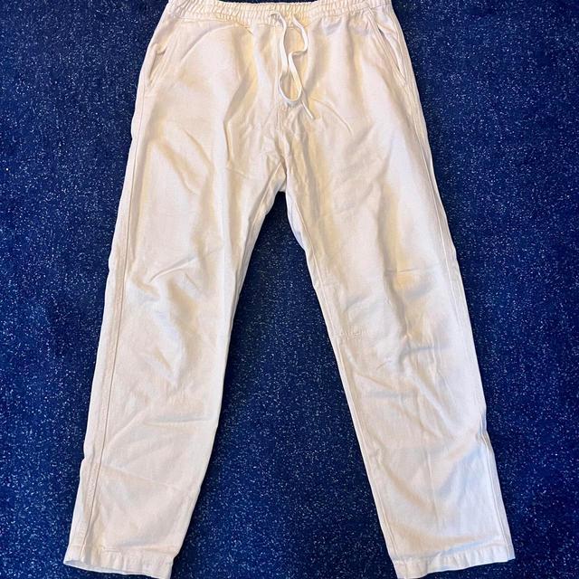 Zara Men's Trousers - White/Cream - 32" on Productcaster.