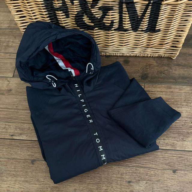 Tommy Hilfiger Men's Bomber Jacket - Navy - M on Productcaster.