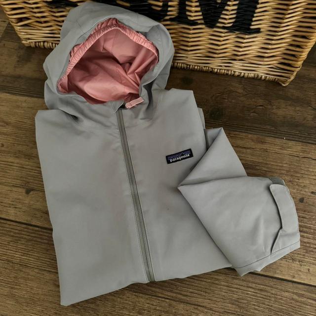 Patagonia Kids' Casual Jacket - Grey/Pink - 11 years on Productcaster.