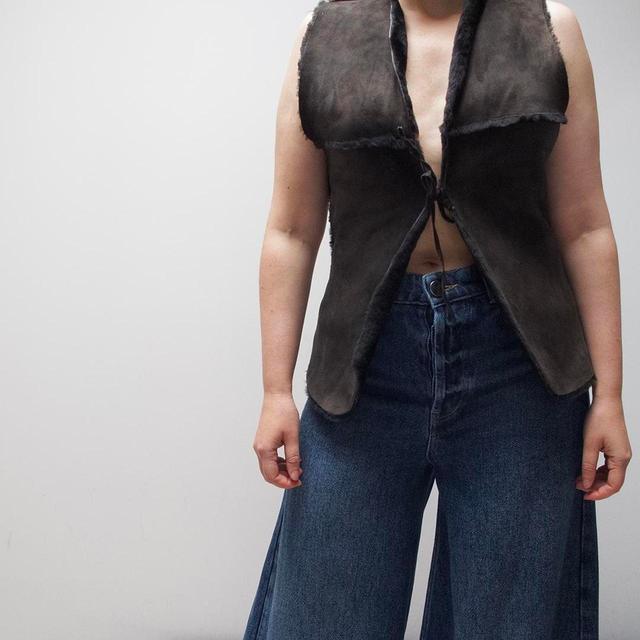 Women's Vest - Black/Grey - S on Productcaster.