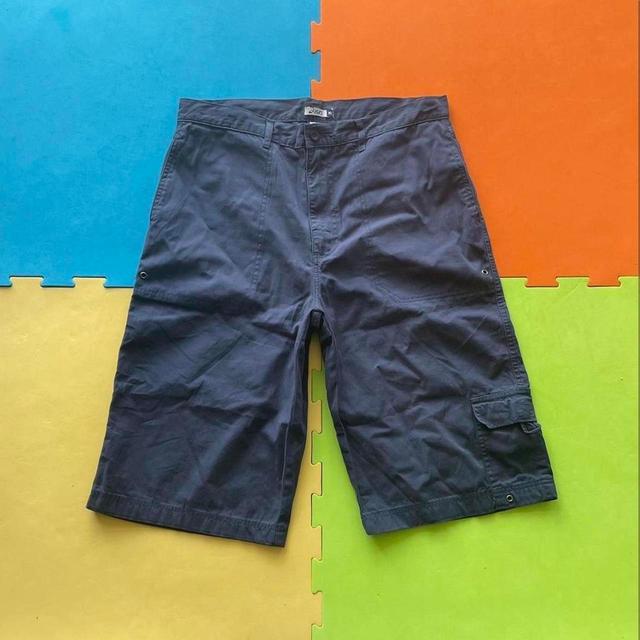 Vintage Men's Shorts - Navy - XL on Productcaster.