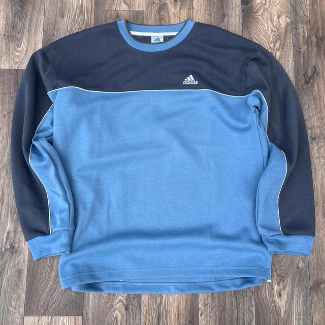 Adidas Originals Men's Sweatshirt - Navy/Blue - XL on Productcaster.