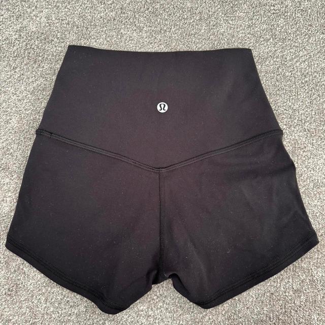 Lululemon Women's Shorts - Black - UK 6 on Productcaster.