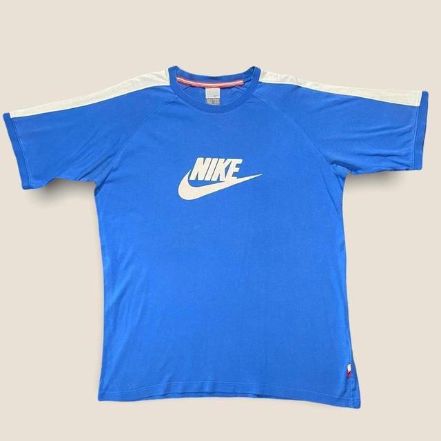 Nike Men's T-shirt - Blue - XL on Productcaster.