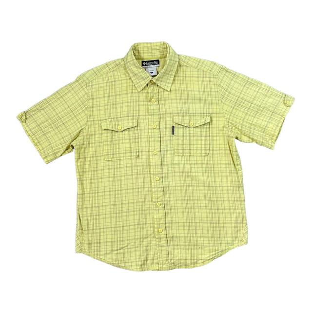 Columbia Sportswear Men's Shirt - Yellow - L on Productcaster.