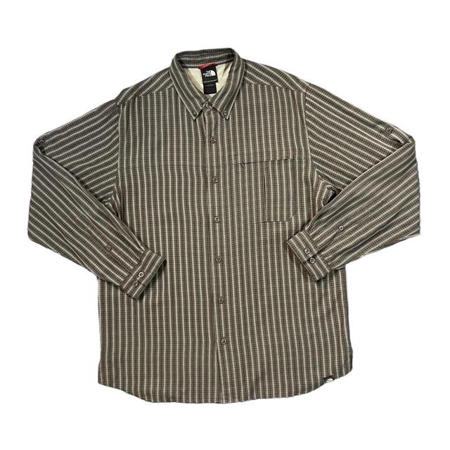 The North Face Men's Shirt - Brown - L on Productcaster.