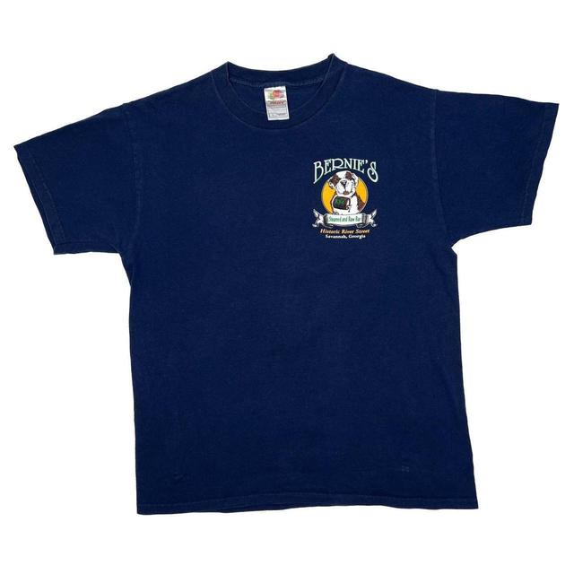 Fruit of the Loom Men's T-shirt - Navy - L on Productcaster.