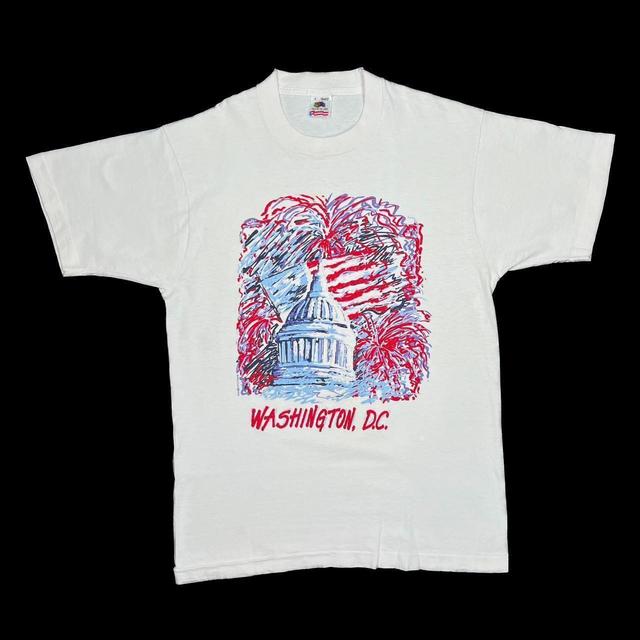 Fruit of the Loom Men's T-shirt - White - M on Productcaster.