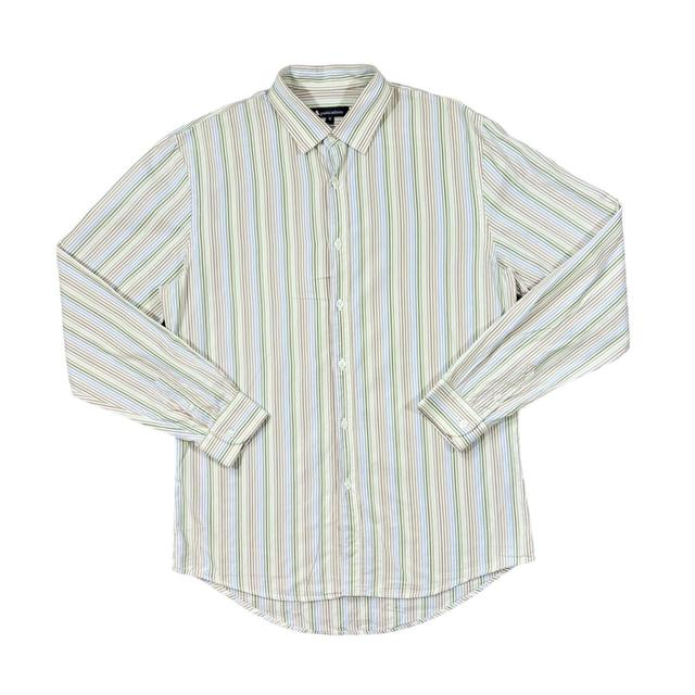 Aquascutum Men's Shirt - White/Multi - M on Productcaster.