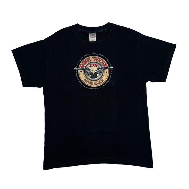 Gildan Men's T-shirt - Black - L on Productcaster.