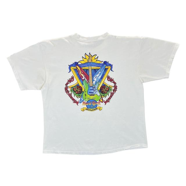 Hard Rock Cafe Men's T-shirt - White - L on Productcaster.